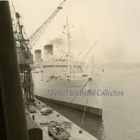 Queen Frederica at Southampton 7 May 1968
